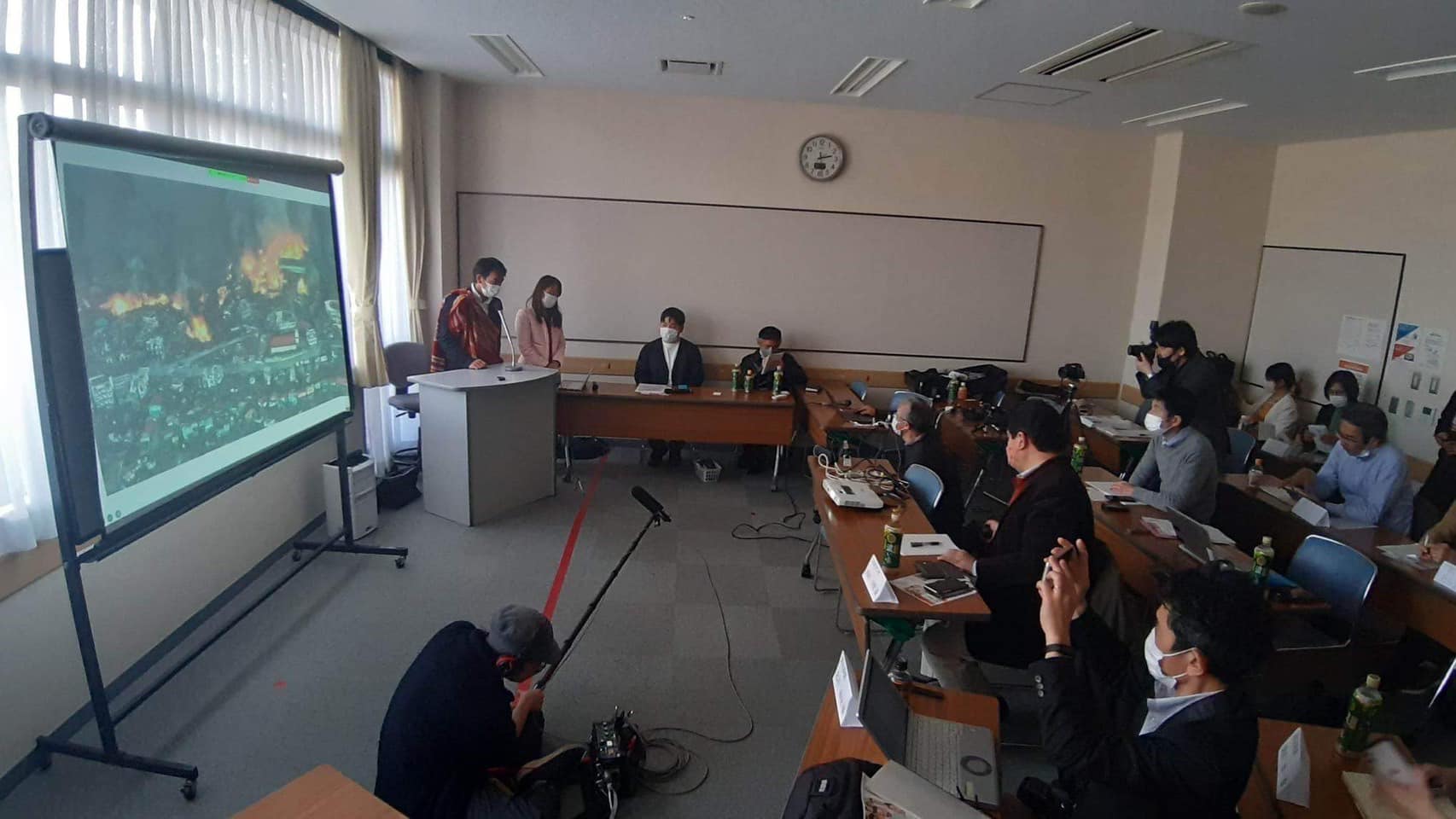 （1月21日）【東京都内においてメディア関係者の方々対象の報告会】