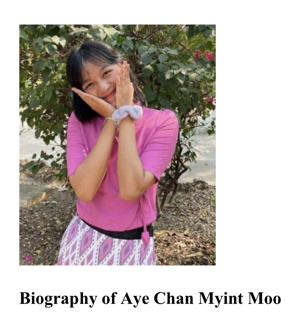 エー・チャン・ミィン・モーさん